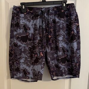 BYLT Basics Abstract Patterned Board Shorts